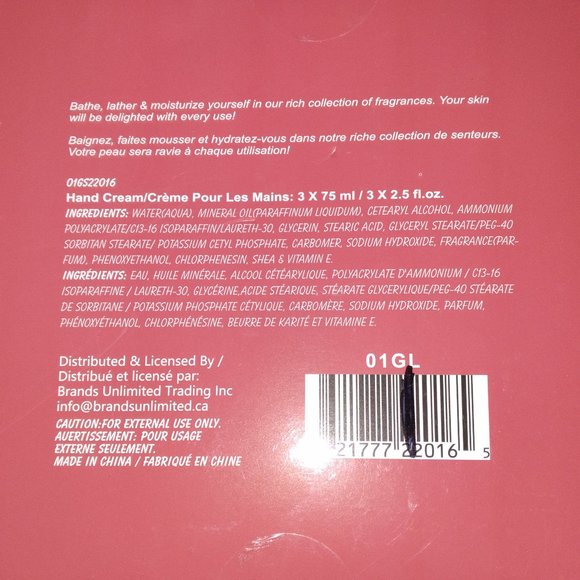 New in Box Hand Cream, Ashly Foster, Set of three - Picture 2 of 5